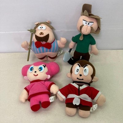 Sigma Goku no Daibouken Plush 4pc Set Vintage Showa Nostalgic