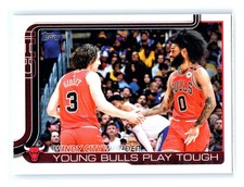 2025-26 Topps Basketball #277 Windy City Wonder: Young Bulls Play Tough Bulls