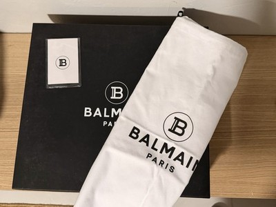 Balmain Jace Sneakers Blue Mesh Suede Leather Size 12 EU45  display picture 2
