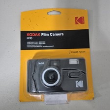 Kodak M38 35mm Film Camera - Focus Free, Powerful Built-in Flash, Easy to Use