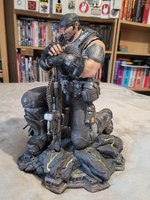 Gears of War 3 Marcus Fenix Collectors Edition Statue 12inch Model Figure Rare