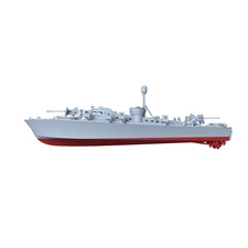SSMODEL SSC700762 1/700  Military Model Kit USS Elco 77-Foot PT Boa PT-59