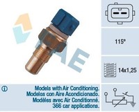 Sensor KüHlmitteltemperatur Fae 34110 FüR CitroËN Passend FüR Fiat Peugeot