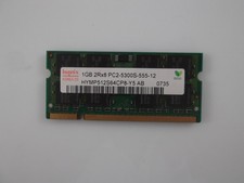 Ram Memory SO-DIMM 1 GB PC2-5300S HYNIX HYMP512S64CP8-Y5 Original 0