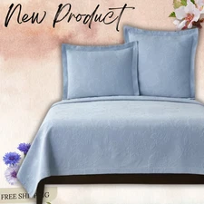 NEW Company Store Putnam Cotton Matelassé Coverlet | Full Size | 2 Colors