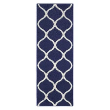Rebecca Contemporary Runner Rug Non Slip Hallway Entry Carpet [Made in USA], ...