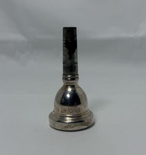 Vintage Vincent Bach Corp. 12C Trombone Mouthpiece Silver Band Marching