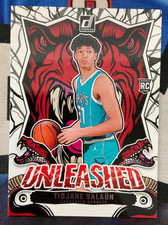 2024-25 Panini Donruss Basketball #10 Tidjane Salaun Rookie Card Unleashed Base