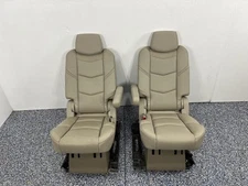 2019 Escalade Second 2nd Row Rear Leather Seats Captains Chairs Shale 837227