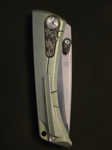 TwoSun TS88-M390 Taschenmesser Grau Titanlegierung Griff Einfach