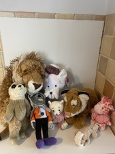 Keel Toys Plush Soft Toy Bundle Dog Tiger Lion Meerkat Grim Reaper Westie