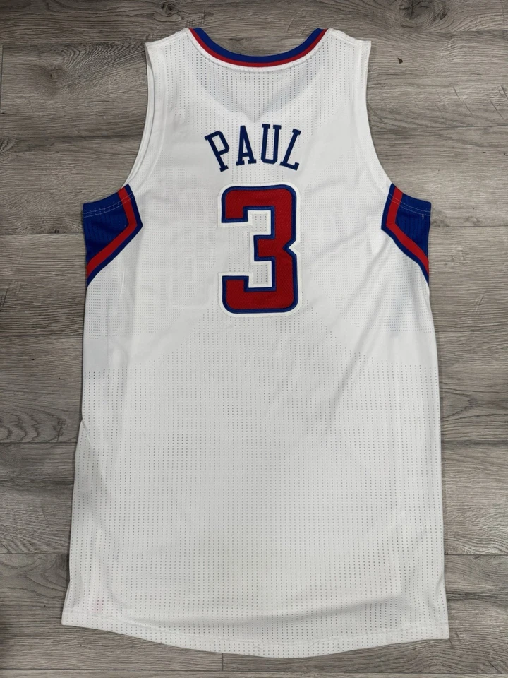 Camiseta Chris Paul 2011-2012 LA Clippers usada en juegos (MEARS LOA) Foto 2 de 4