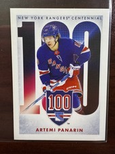 2025-26 Topps NHL Album Sticker #729 Artemi Panarin - New York Rangers