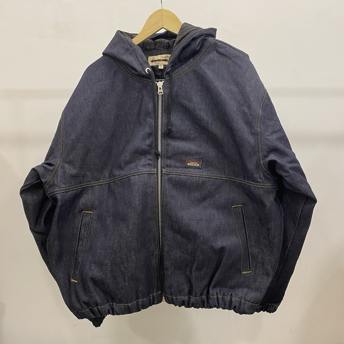 Stüssy Insulated Work Jacket Raw Denim | eBay