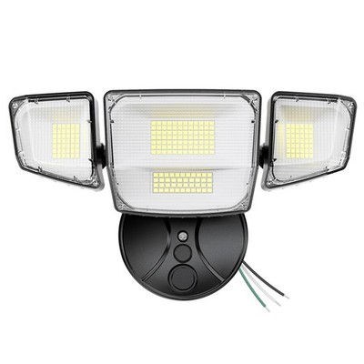 LED Flood Light 90W 10000LM 4 Head IP66 Waterproof 6500K Onforu Lights Outdoor
