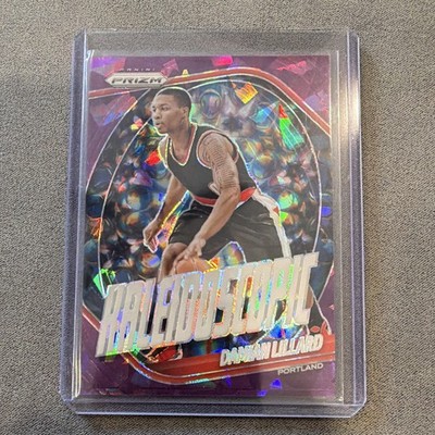 2025-26 Prizm Kaleidoscopic Purple Ice Damian Lillard /199 #7 Trail Blazers