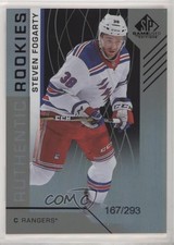 2018 Upper Deck SP Game Used Authentic Rookies Rainbow /293 Steven Fogarty ad6