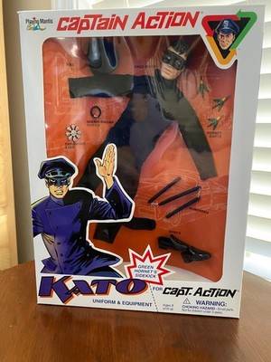 2000 Playing Mantis Captain Action KATO Uniform & Equipment NIB
