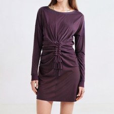 Express Y2K NWT Fleece Tunic Sweater Dress Sz M