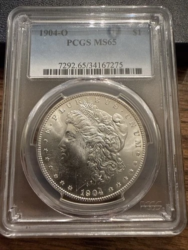 1904-O Morgan Silver Dollar PCGS MS65