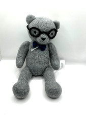 Sainsburys Home Grey Fathers Day Teddy Bears With Felt Glasses Toy Plush 12?
