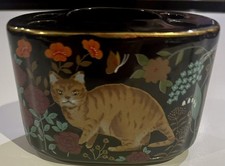 Beautiful Orange Cat Toothbrush Holder