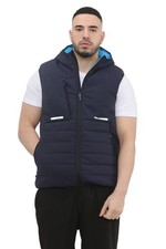 Image of Supertouch Mens Bodywarmer Insulated Softshell Thermal Padded Reflective Gilet