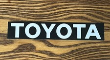 Grill Emblem Overlay Toyota Pick Up Truck 4runner Whiteblack 1984 1985 1986 Grill Emblem Overlay Toyota Pick Up Truck 4runner Whiteblack 1984 1985 1986