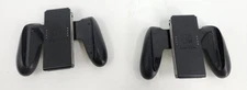 2 Nintendo Switch Joy-Con Controller Grip Pair Black OEM Official Accessory