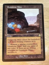 1x Gemstone Mine, Retro Frame, Dominaria Remastered, Magic MTG NM