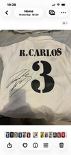 Signed Madrid Roberto Carlos Shirt From H&C Memrobilla