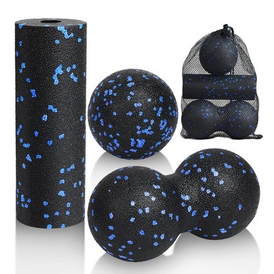 Faszienball Set Massageball Faszienrolle EPP Material Muskelentspannung 3 Stück