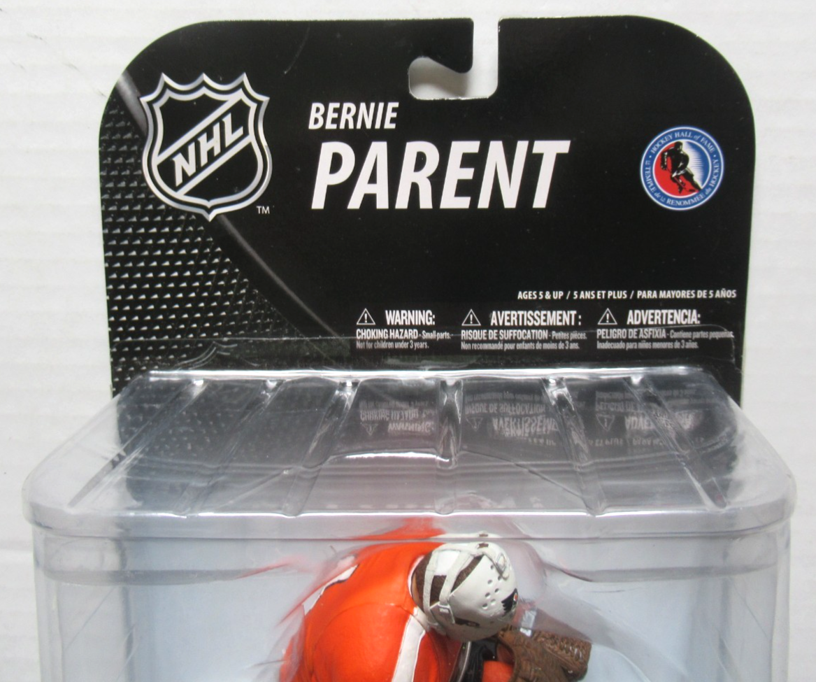 MCFARLANE BERNIE PARENT NHL SERIES 19 LEGENDS FLYERS GOALIE 6