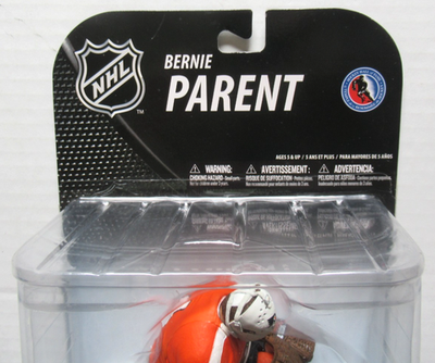 MCFARLANE BERNIE PARENT NHL SERIES 19 LEGENDS FLYERS GOALIE 6