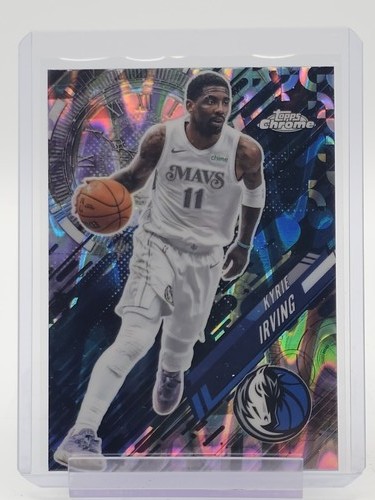 2025 Topps Chrome Kyrie Irving Refractors RayWave (RAW)