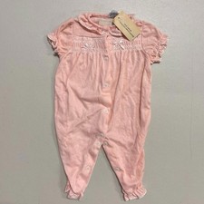 NWT Vintage 70s 80s Carter  s Pink Romper Sleepwear 3M 12-17 lb 