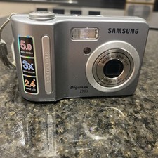 RETRO SAMSUNG DIGIMAX D53 Digital Camera 5.0MP, 3X OPTICAL, WORKING  