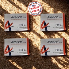 4 X Aveflon 500mg 30's Treatment of Hemorrhoids  Piles FREE SHIP