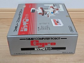 Nintendo Family Computer Robot Gyro Set 1985 HVC-GYS W/ Box Unsued From Japan
