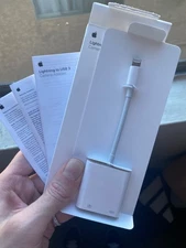 Apple Lightning to USB 3 Camera Adapter Connector