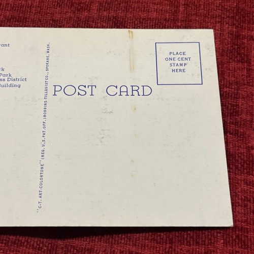 Spokane Washington 1¢ Postcard New -Unused - Picture 6 of 6