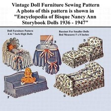 4" to 7" Doll Furniture Pattern
