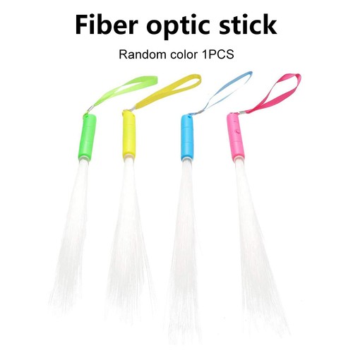 20PCS 3 Modes Light Up Fiber Optic Sticks LED Wands DJ Flashing Glow Wedding - Picture 12 of 15