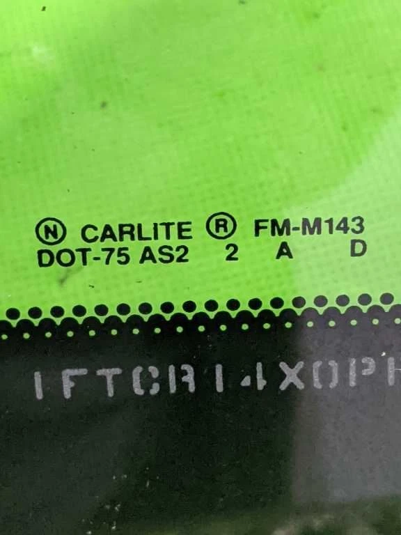 93-97 RANGER PASSENGER RIGHT REAR QUARTER GLASS (STATIONARY) OEM 3981-8 Foto 3 de 4