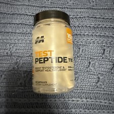 Muscletech Test Peptide T10 Dietary Supplement 56 Capsules Exp Jan 28/29 NEW