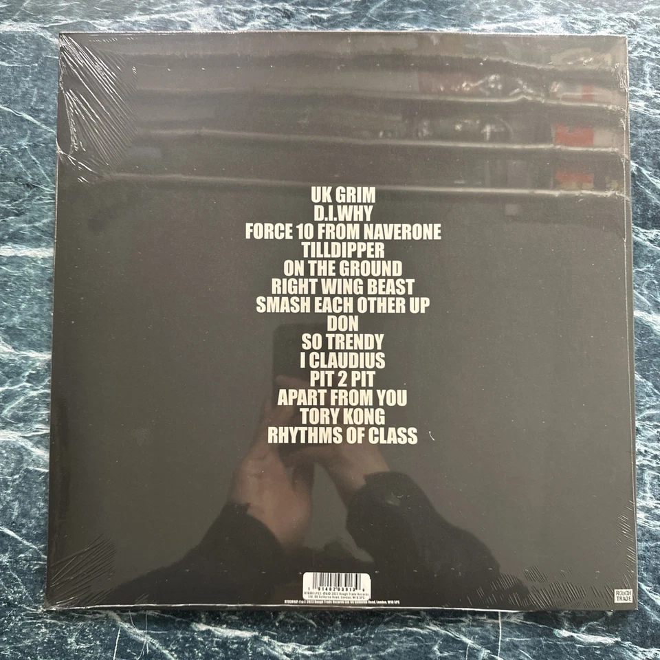 Sleaford Mods - UK Grim 12” Vinyl Record MINT SEALED White Vinyl - Image 2 of 2