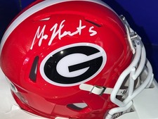 GARRISON HEARST GEORGIA BULLDOGS JSA AUTHENTICATED SIGNED MINI HELMET
