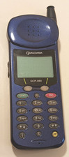 Vintage Qualcomm QCP-860 Blue 800MHz CDMA Cellular Phone Collector's Rare Duel