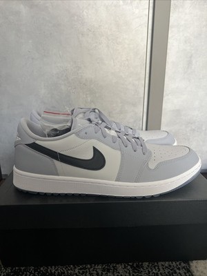   Air Jordan 1 Low Golf Wolf Grey - EU 47,5 - US 13 - UK 12 Brandneu