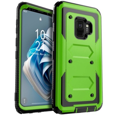 For Samsung Galaxy S9 / S9 Plus Shockproof Case Rugged Heavy Duty Cover (Green)